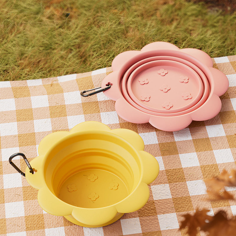 Collapsible Silicone Trail Bowl